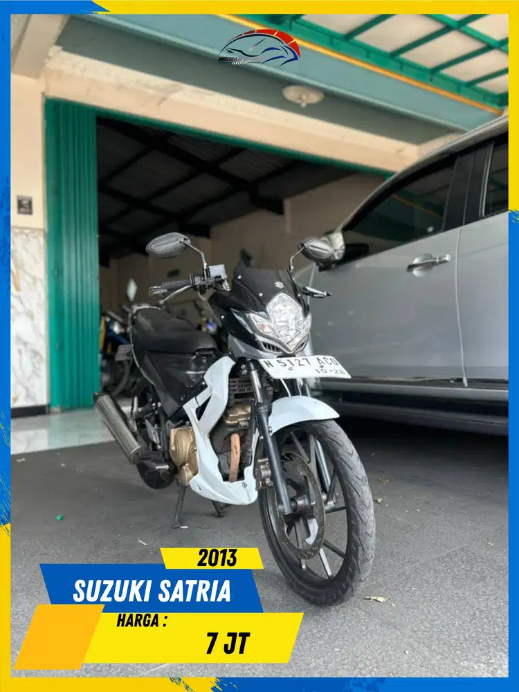 SUZUKI SATRIA FU 2013 NEGO SAMPE DEAL BOSKUU HIKMAH MOTOR KEPUH