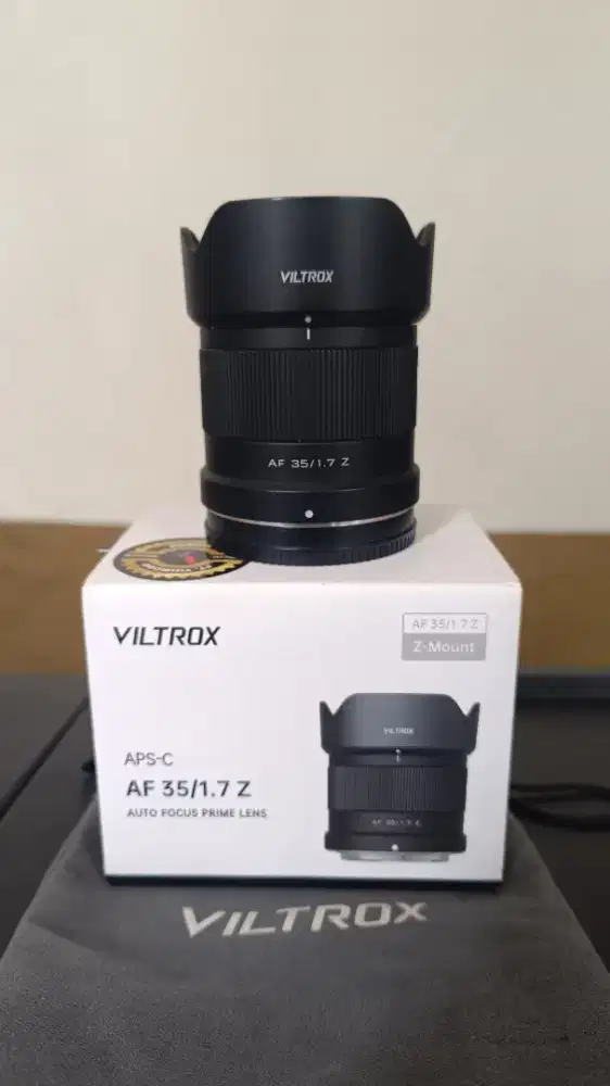 Lensa Viltrox 35mm f1.7 for Nikon Z - apsc