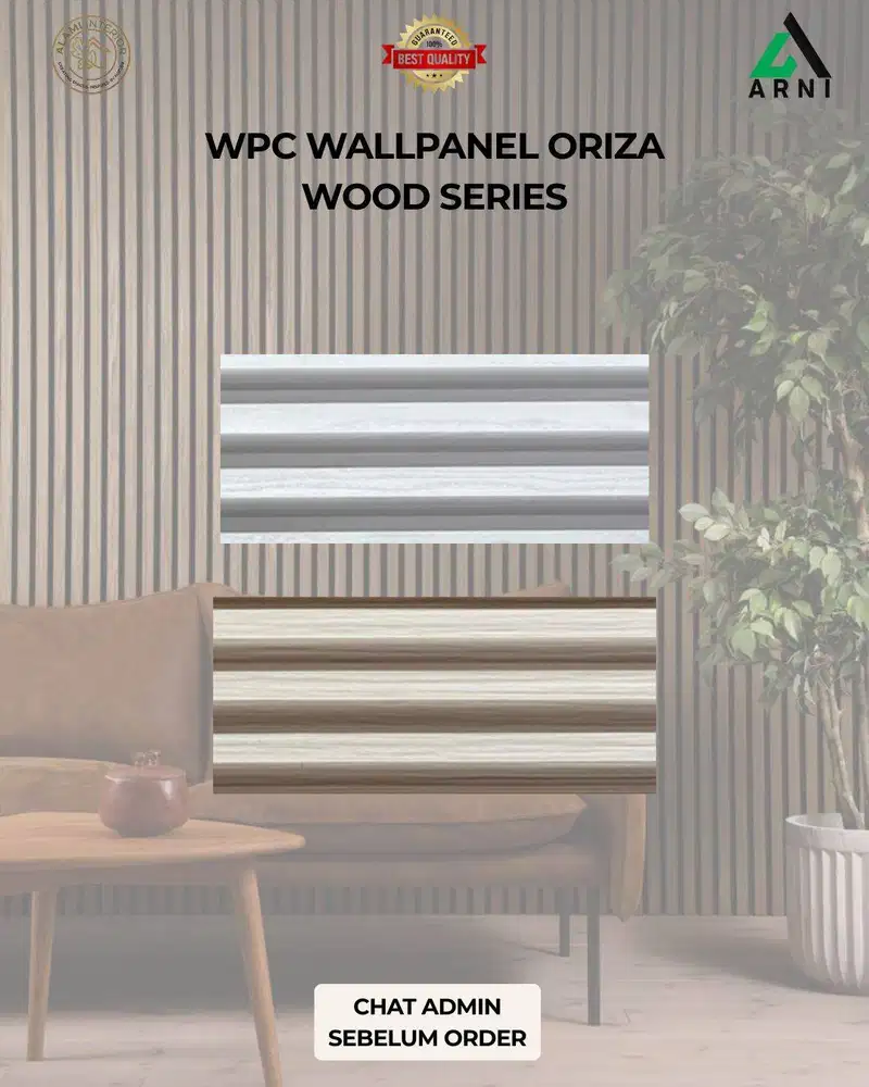 WPC Wallpanel Oriza/Wood Series/Dekorasi Dinding