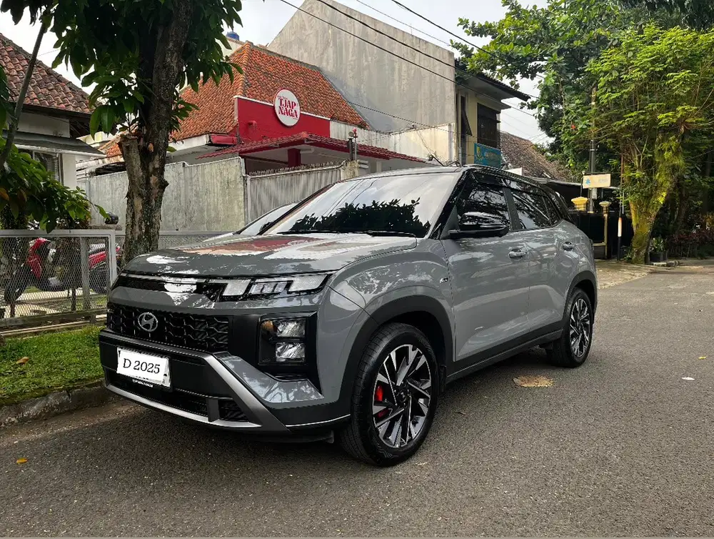 Hyundai Creta 2025 N Line plat D Bandung shadow grey gray
