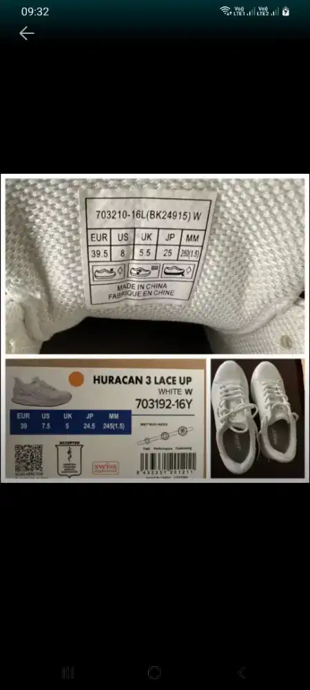 Jual murah sepatu lari wanita MBT huracan 3 lace up bagus,960 rbu nego