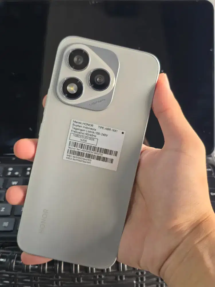 Honor 400 lite 5g 8/256 second like new garansi resmi indonesia