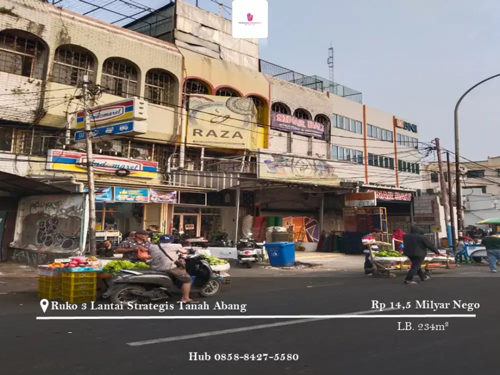 Dijual Ruko di Lokasi Pusat Perniagaan (PGMTA) 3 Lantai