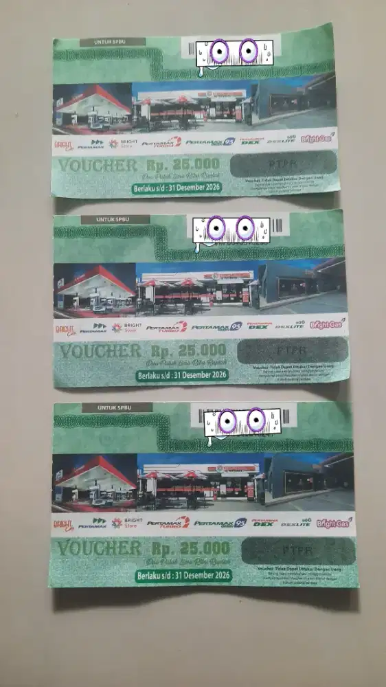 Voucher Pertamina Pertamax Series