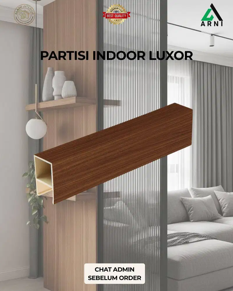 Partisi Hollow Indoor Luxor/Ukuran 50cm x 50cm/Dekorasi Dinding