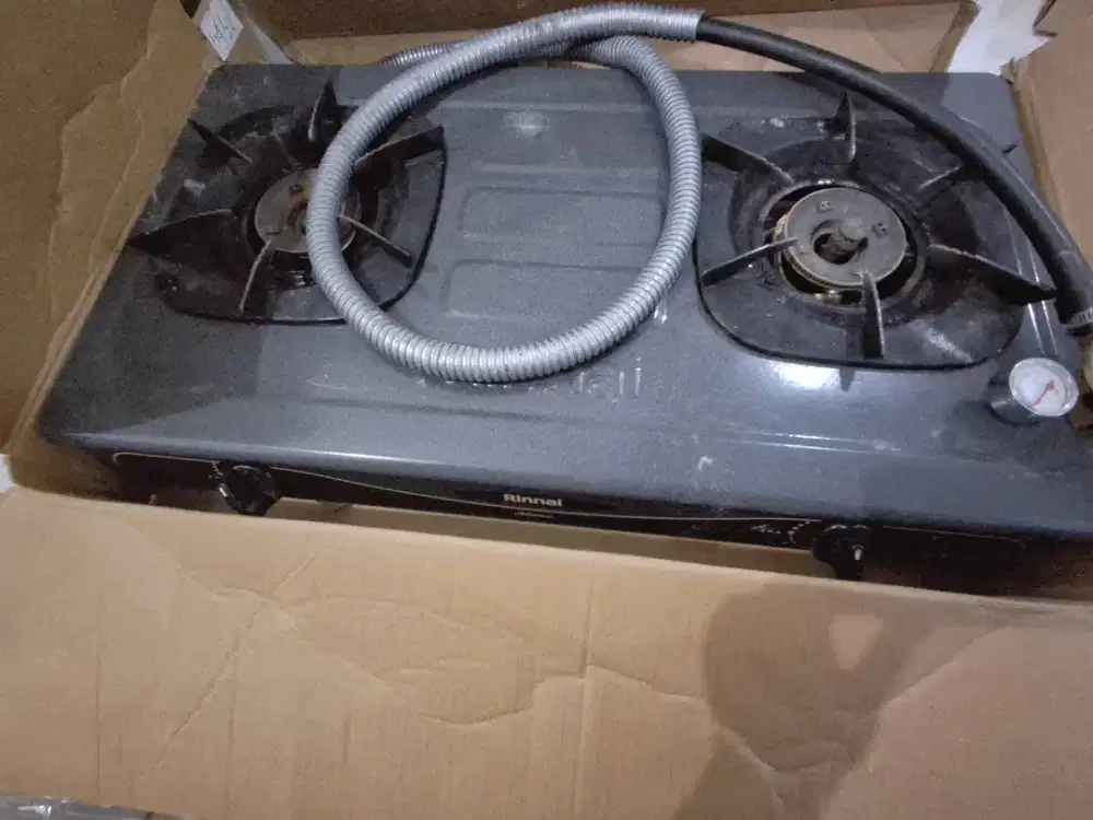 Jual Kompor Rinnai 1 Set dengan selang gas Win Gas