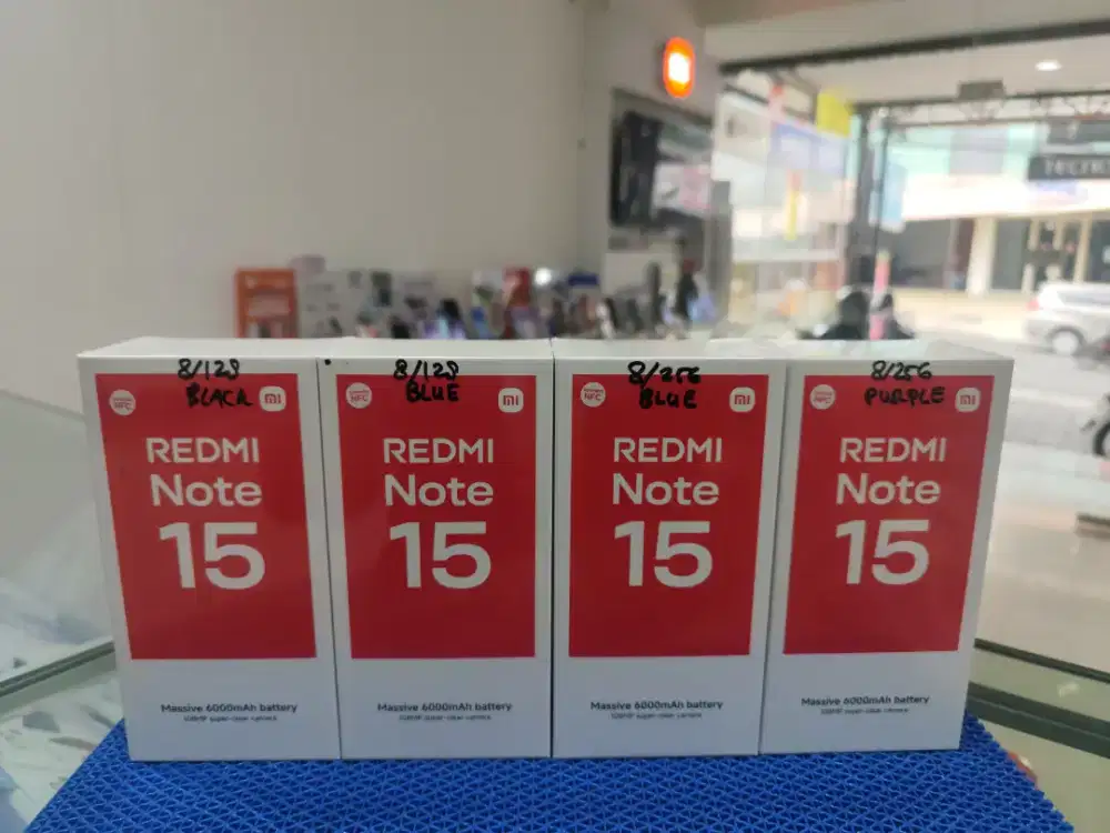 Redmi Note 15 New,HARGA PROMO TERMURAH,Bisa COD
