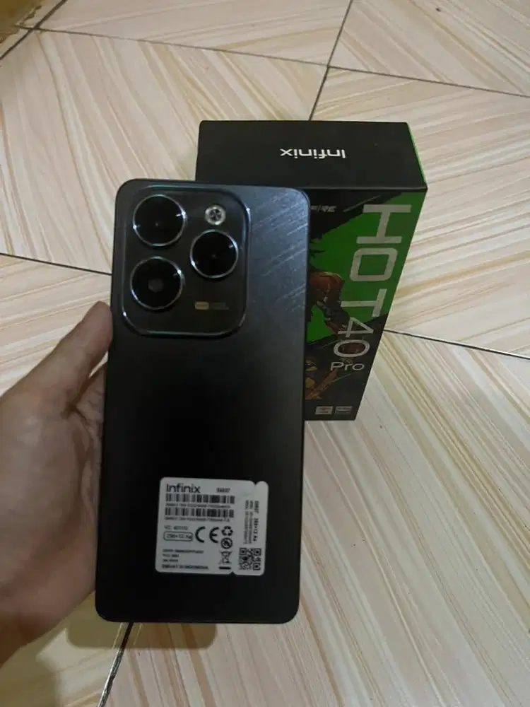INFINIX HOT 40 PRO Ram 12+9 gb internal 256GB
