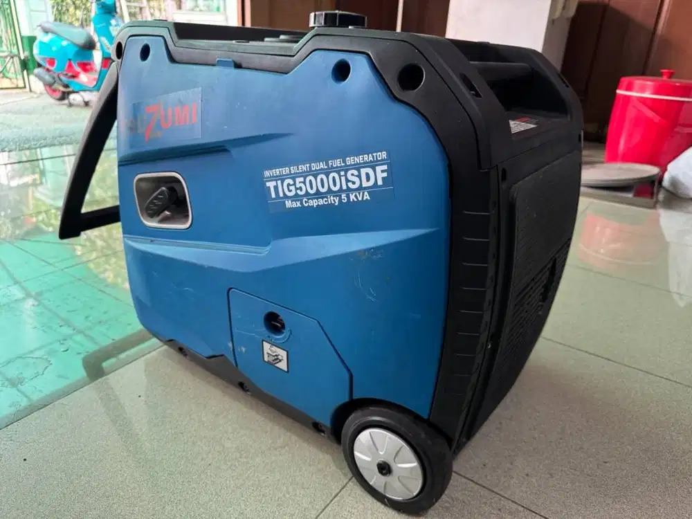 DIJUAL Genset TSUZUMI TIG5000iSDF - 5 KVA