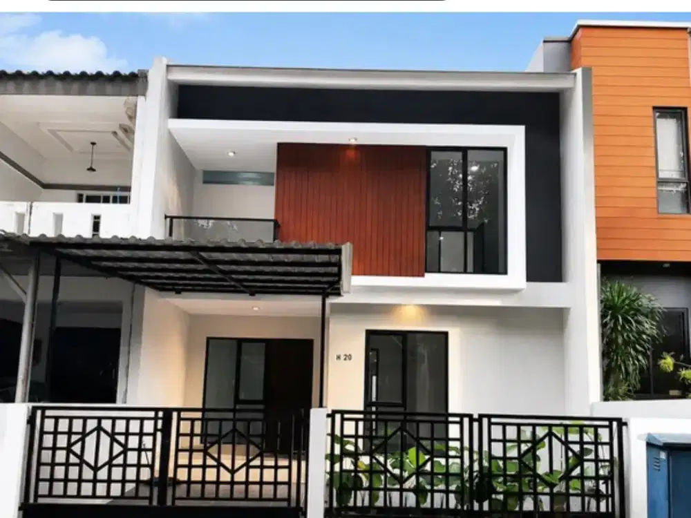 RUMAH BARU MINIMALIS MODERN DI GIRI LOKA BSD 'ENB397'