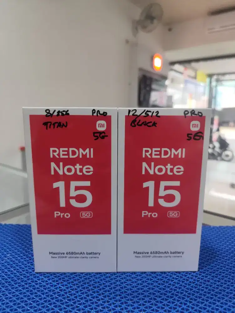 Redmi Note 15 PRO 5G New,PROMO TERMURAH,Bisa COD