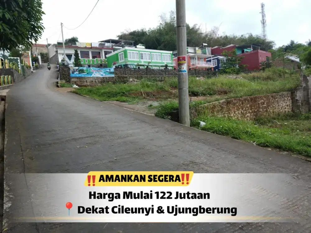 Survey Sekarang! Tanah 76m² Cuma 137 Jutaan