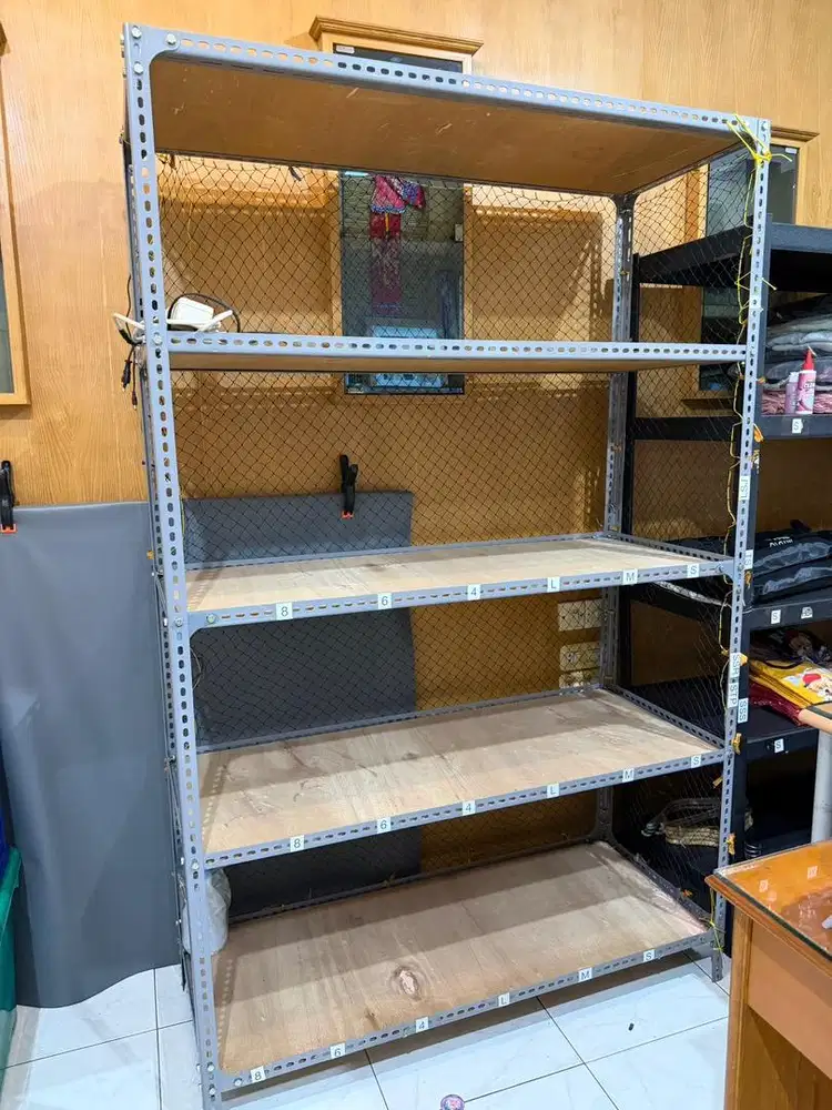 Rak Besi Serbaguna 5 lantai / Rak Gudang