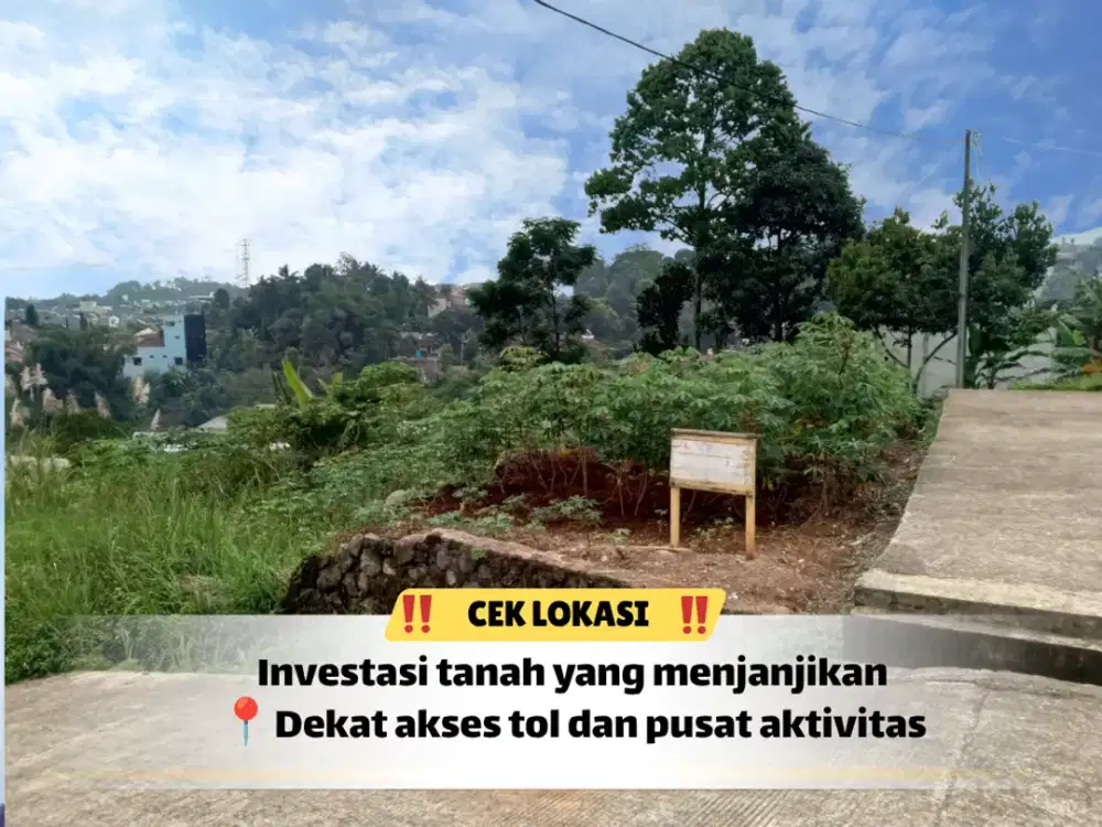 Survey Sekarang! Tanah 94 m² Dekat Tol Cileunyi