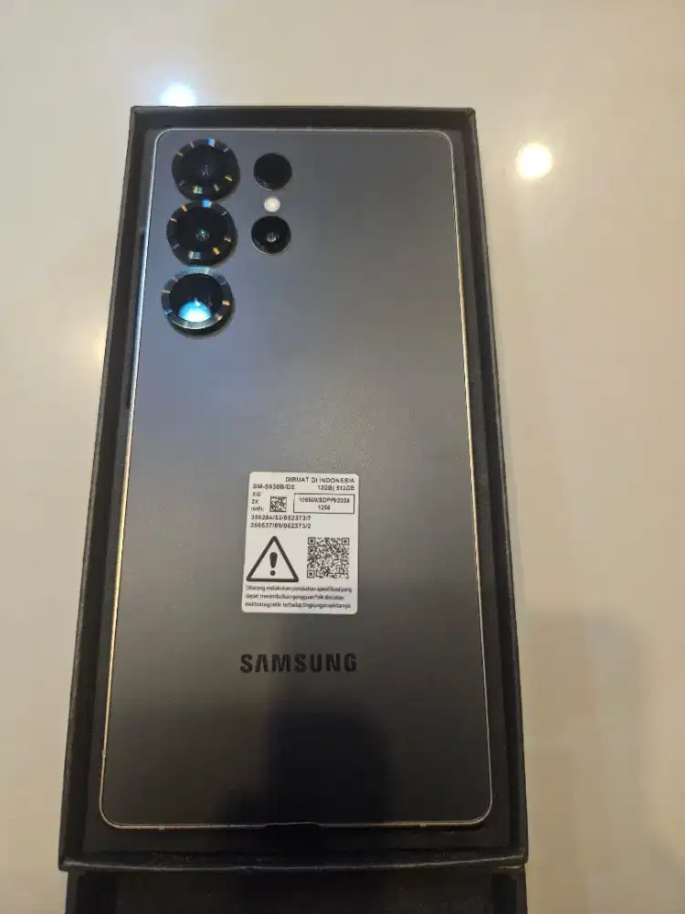 Samsung galaxy s25 ultra 512gb black sein mulus like new grs panjang