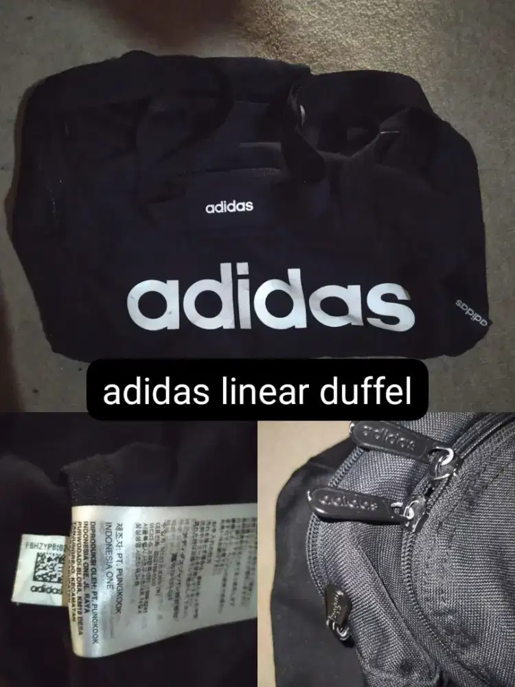 TAS ADIDAS LINEAR DUFFEL LIKE NEW