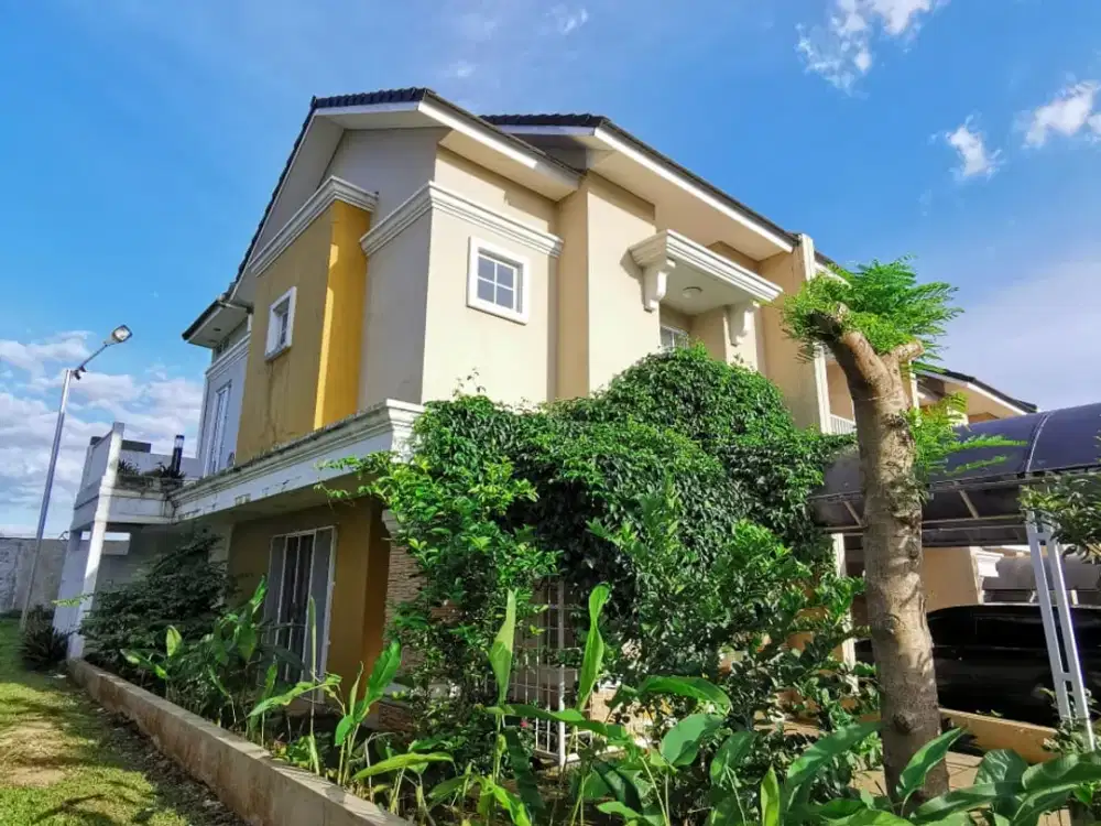 Rumah Sejuk Bergaya Modern, Vew Bagus di Rancamaya Bogor