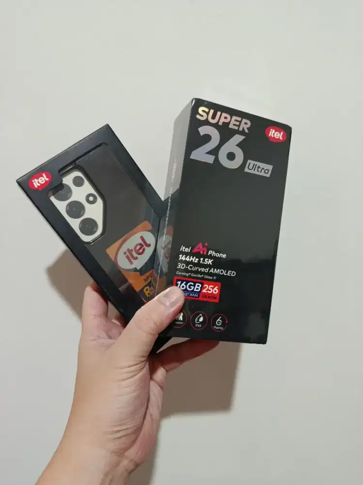 [BARU] iTel S26 Ultra 8/256, SEGEL Garansi Resmi, Bisa COD