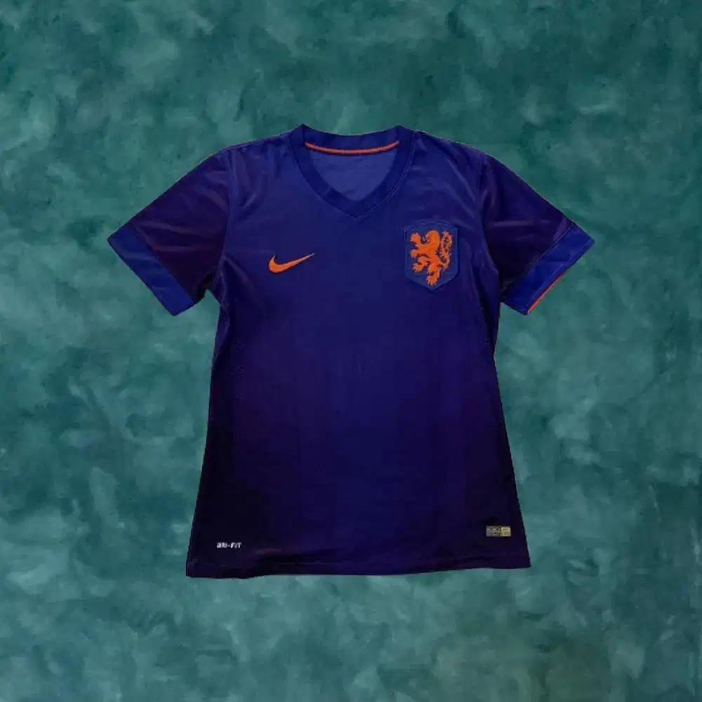 Jersey Belanda Away 2014 World Cup Grade Ori Import Retro Vintage