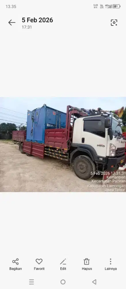 Jasa Sewa Tronton Buka Samping Surabaya - Jakarta Murah