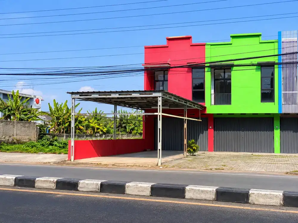 DIJUAL – Ruko Strategis Pinggir Jalan Raya Provinsi di Salabenda, Kabupaten Bogor