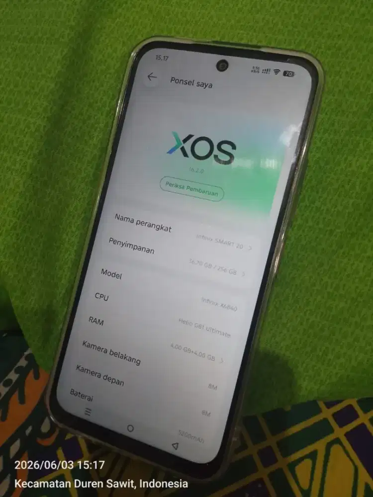 INFINIX SMART 20 4+4/256 GB
