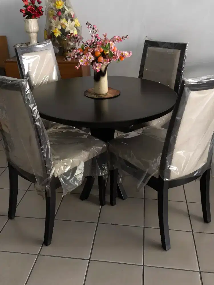Jual murah set meja makan jati