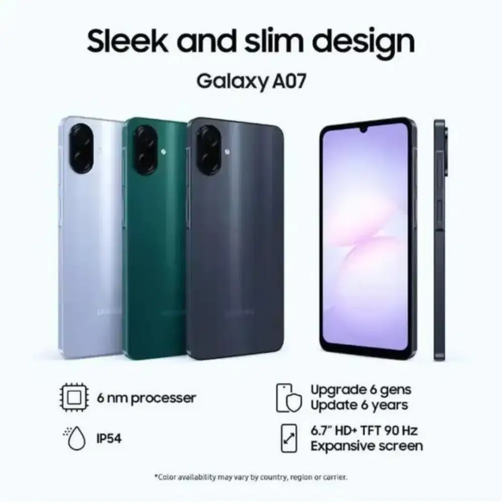 Samsung Galaxy A07 | RAM 6+6 | 128GB