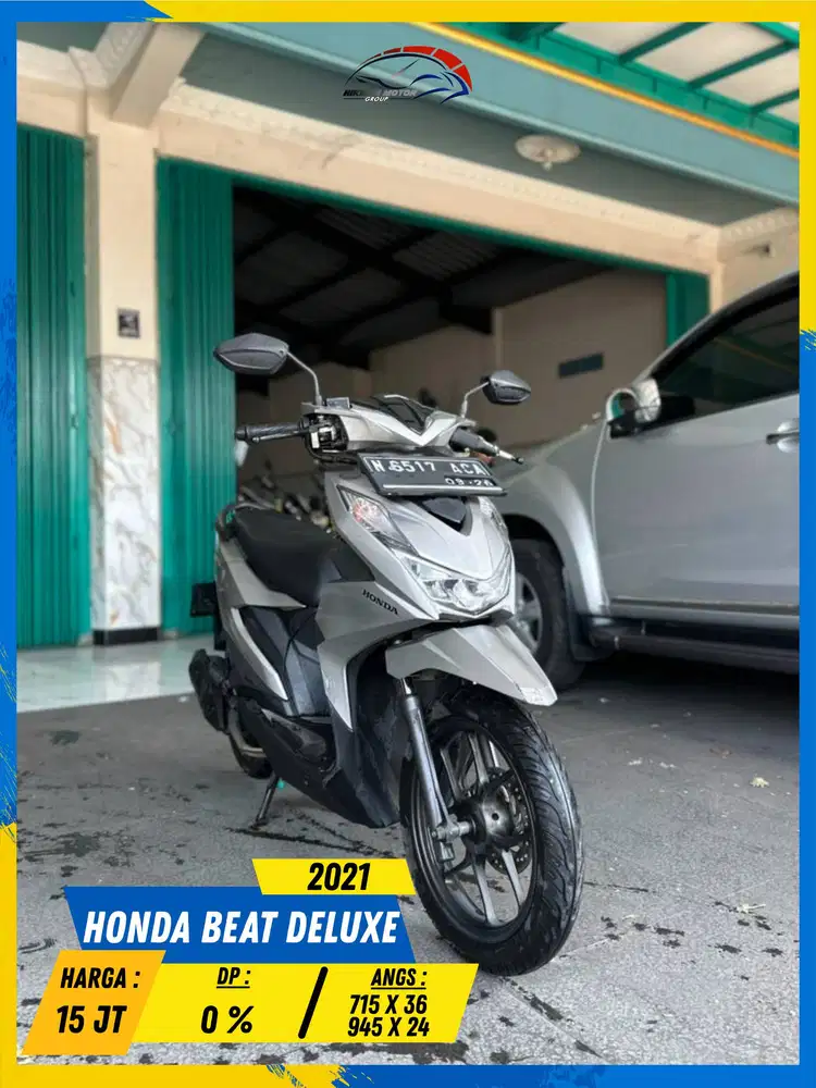 HONDA BEAT DELUXE 2021 MESIN DIJAMIN AMAN BOSS HIKMAH MOTOR KEPUH