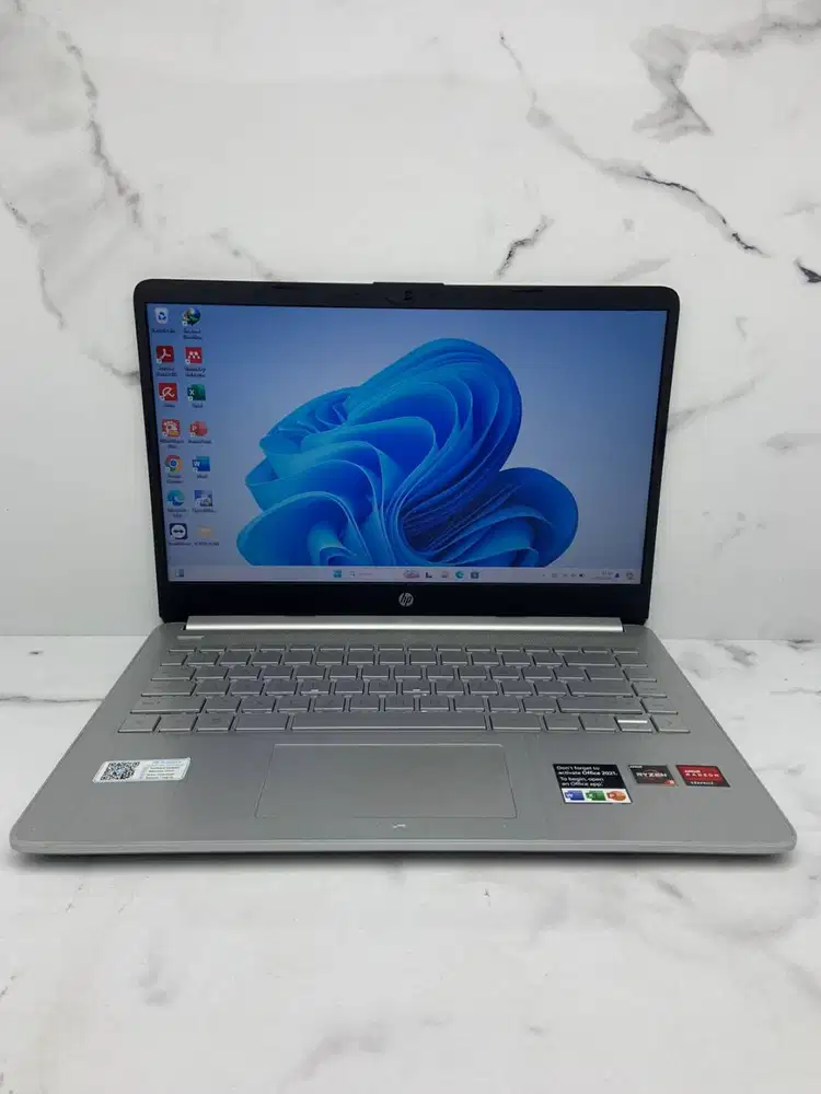 Laptop Ryzen Murah, HP 14S-FQ0591AU, laptop tipis backlight