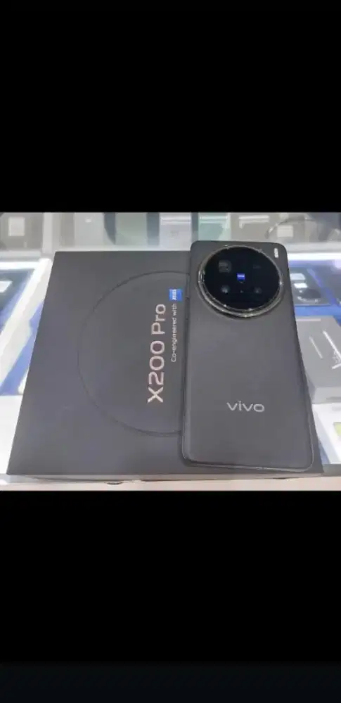 VIVO X200 PRO, BH 94 HITAM, FULLSET, GARANSI JANUARI 2027