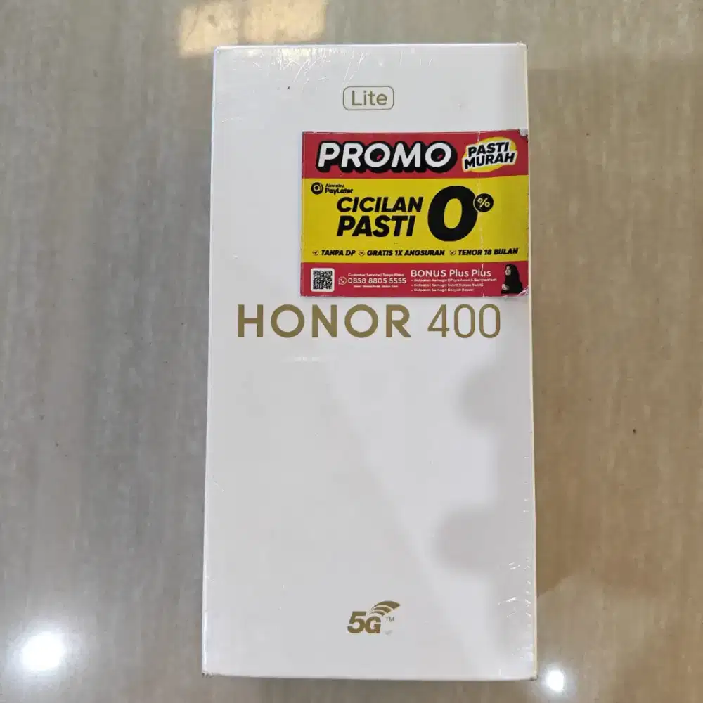 HONOR 400 LTE 5G 8/256
 HONOR 400 LTE 5G TERMURAH CUMAN 3 JUTAAN