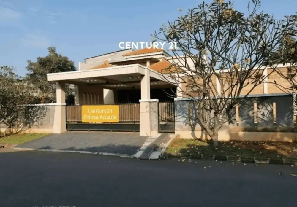 Dijual Rumah dg Tanah Luas Depan Belakang Asri  Sektor 9 Bintaro Jaya
