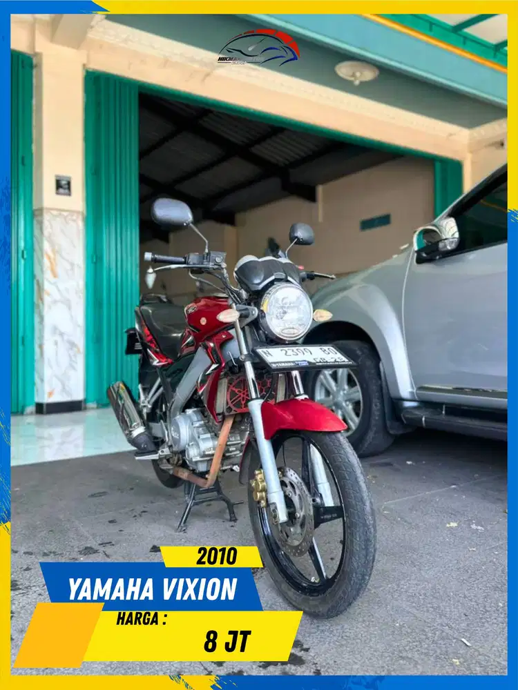 YAMAHA VIXION 2010 TERMURAH SE MALANG MASZEHH HIKMAH MOTOR KEPUH