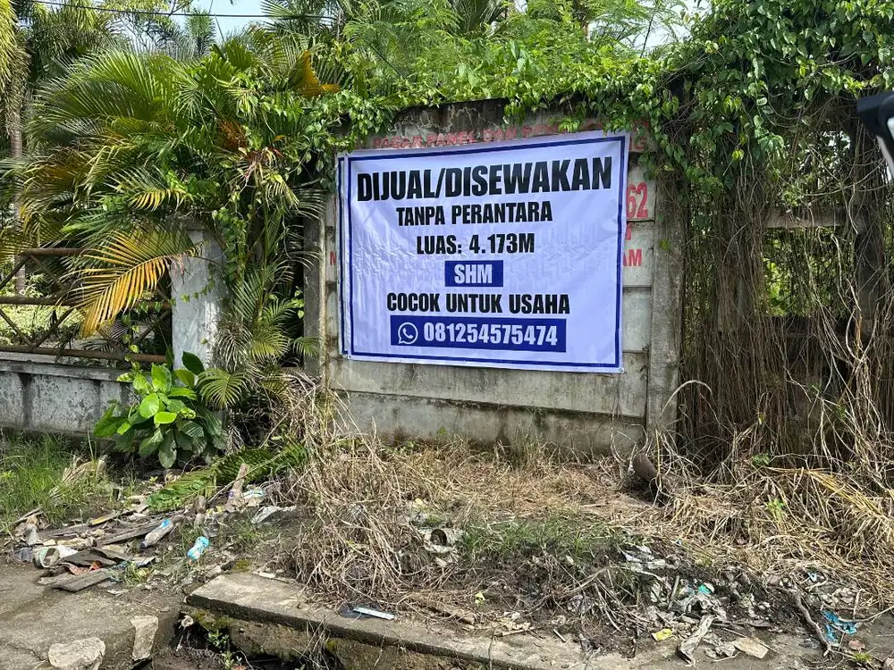 Tanah Strategis Pinggir Jalan A. Yani