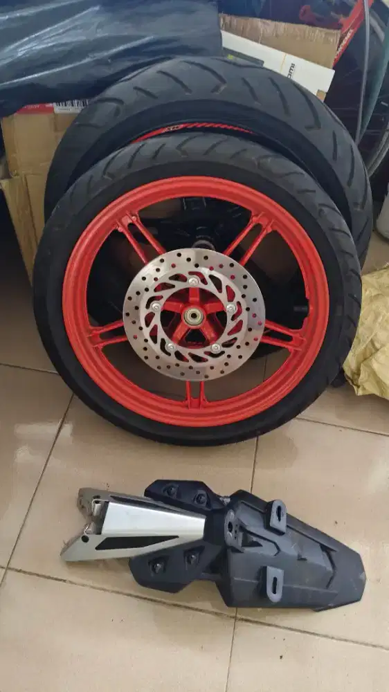 Velg + spakbor mx king 2026