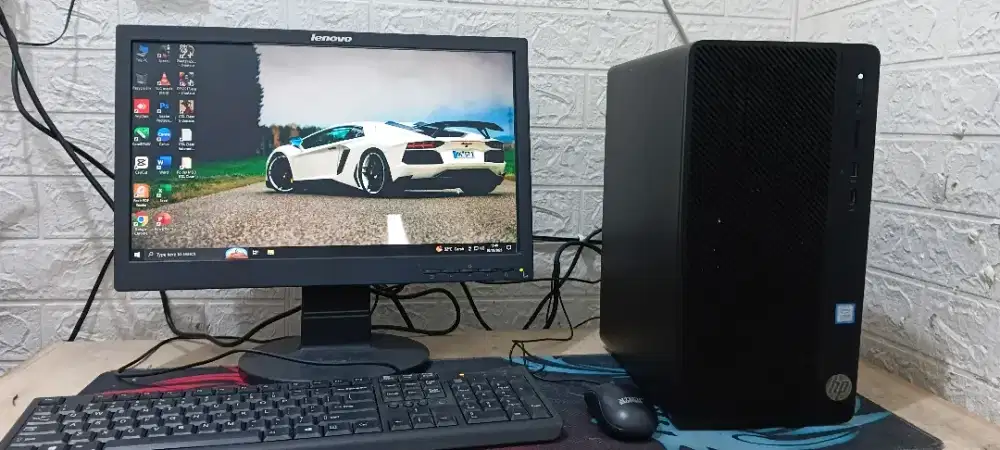 PC CPU Komputer Lengkap Office Design Editing Siap Pakai
