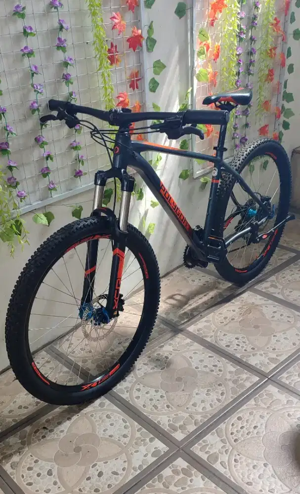 Polygon XTRADA 6 size M 27.5 BEKAS upgrade NOVATECH jangkrik