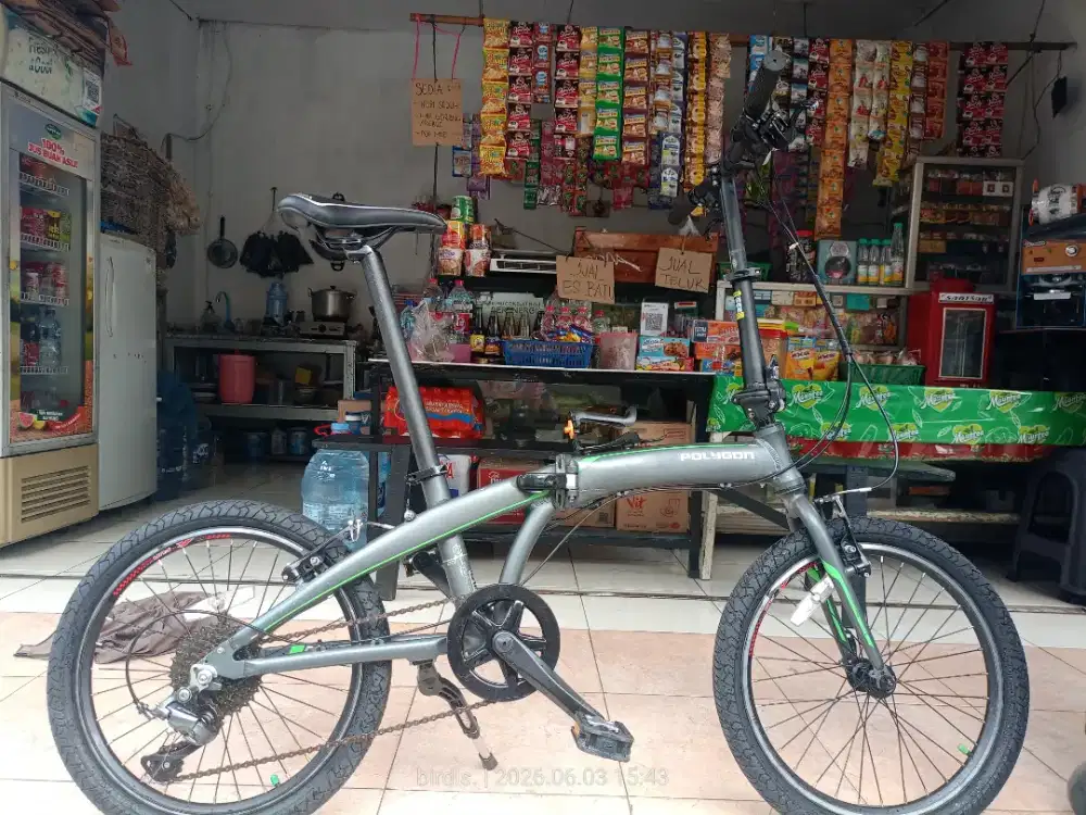 Jual sepeda lipat Polygon Urbano i3 tahun 2019
