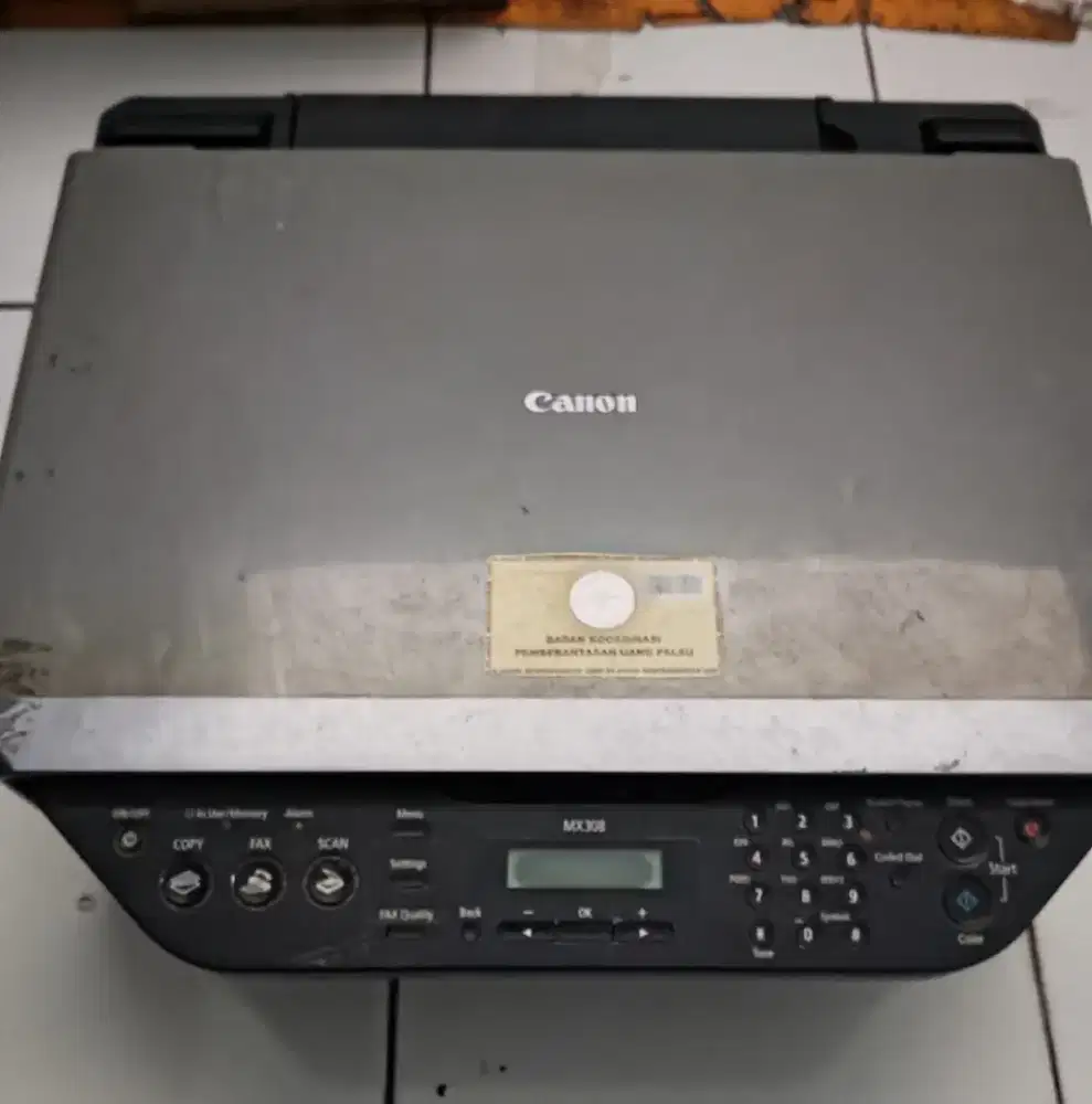 Printer MX 308 Canon Bekas Mati