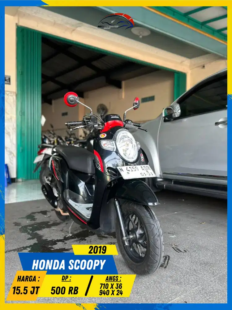 HONDA SCOOPY 2019 MANTAP GASS MASZEHH HIKMAH MOTOR KEPUH