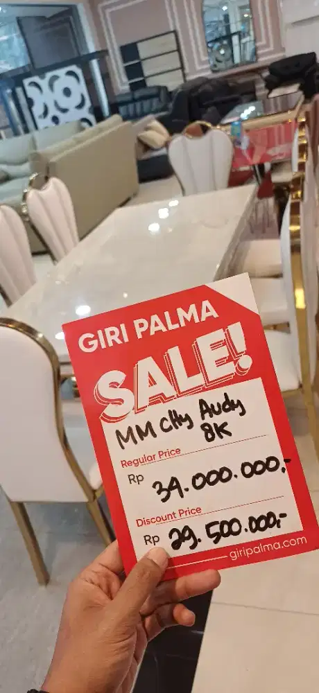 Meja makan super mewah.. bahan kramik