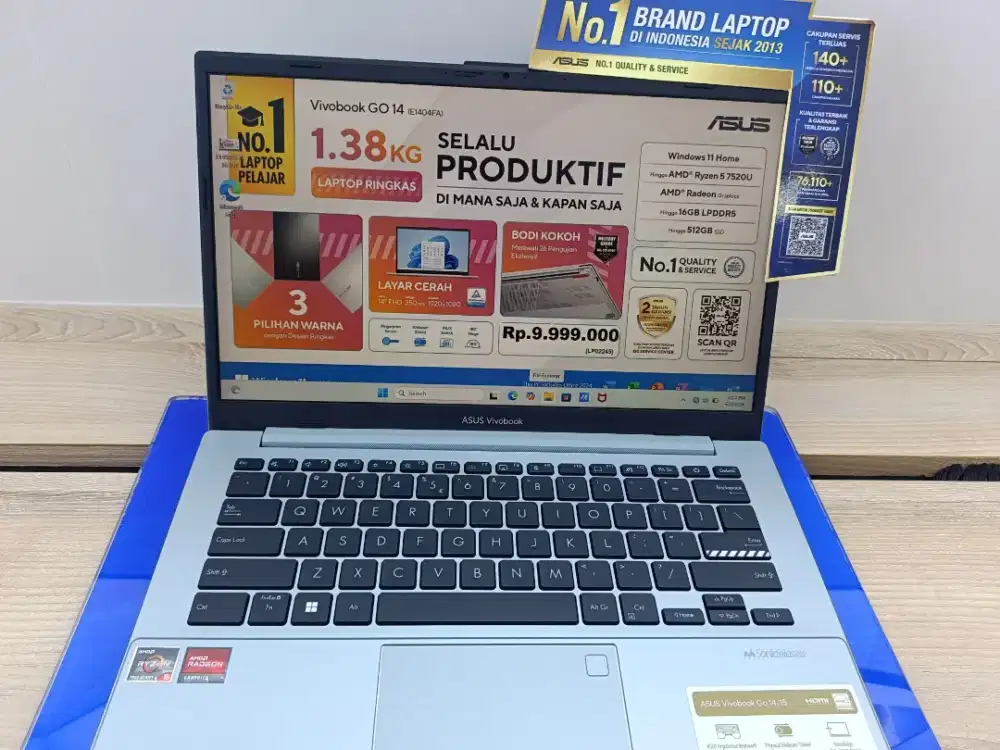 Kredit laptop Asus gratis 2x cicilan