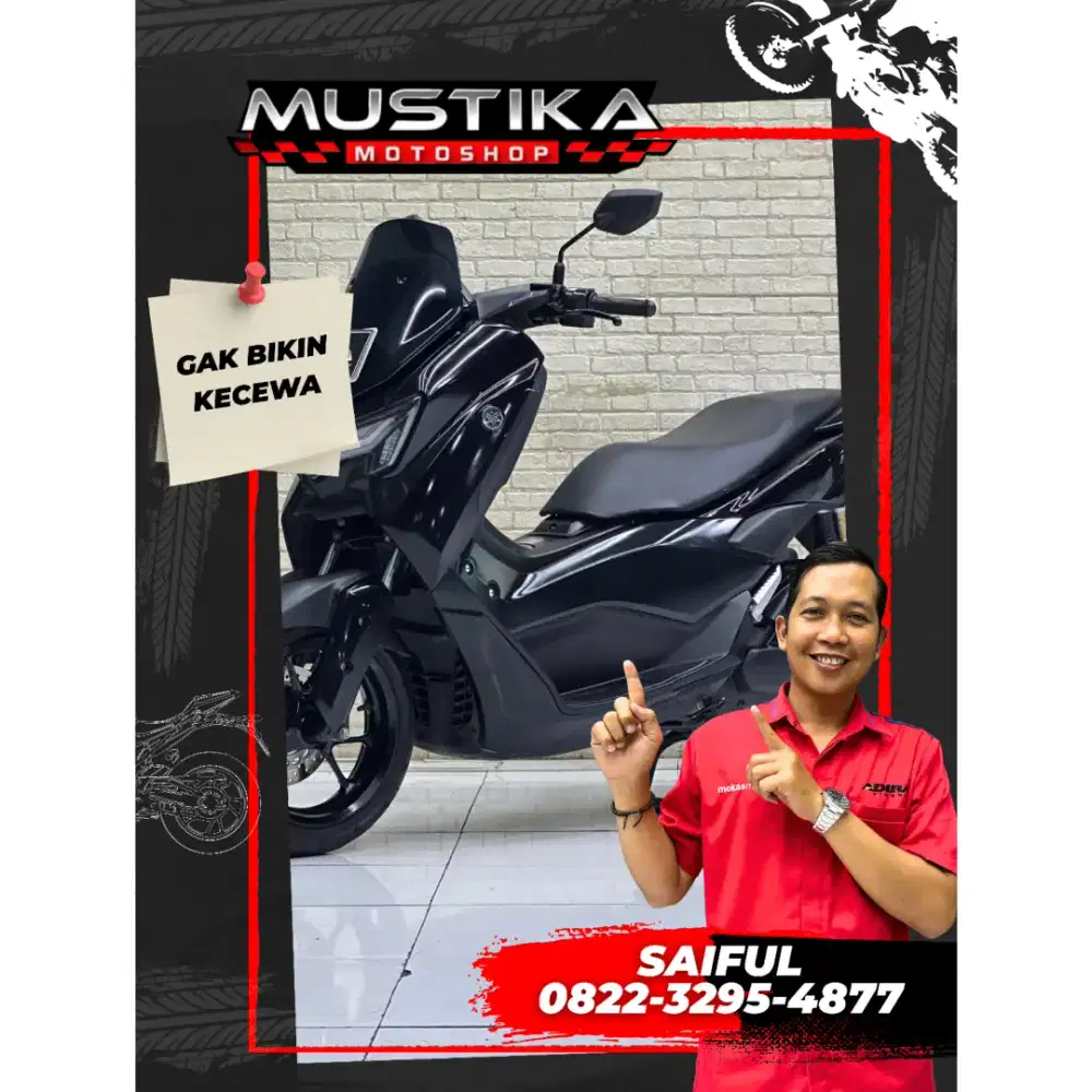 Perfect Condition!!Yamaha N Max Neo Keyles 2024 Plat Jatim-Mustika