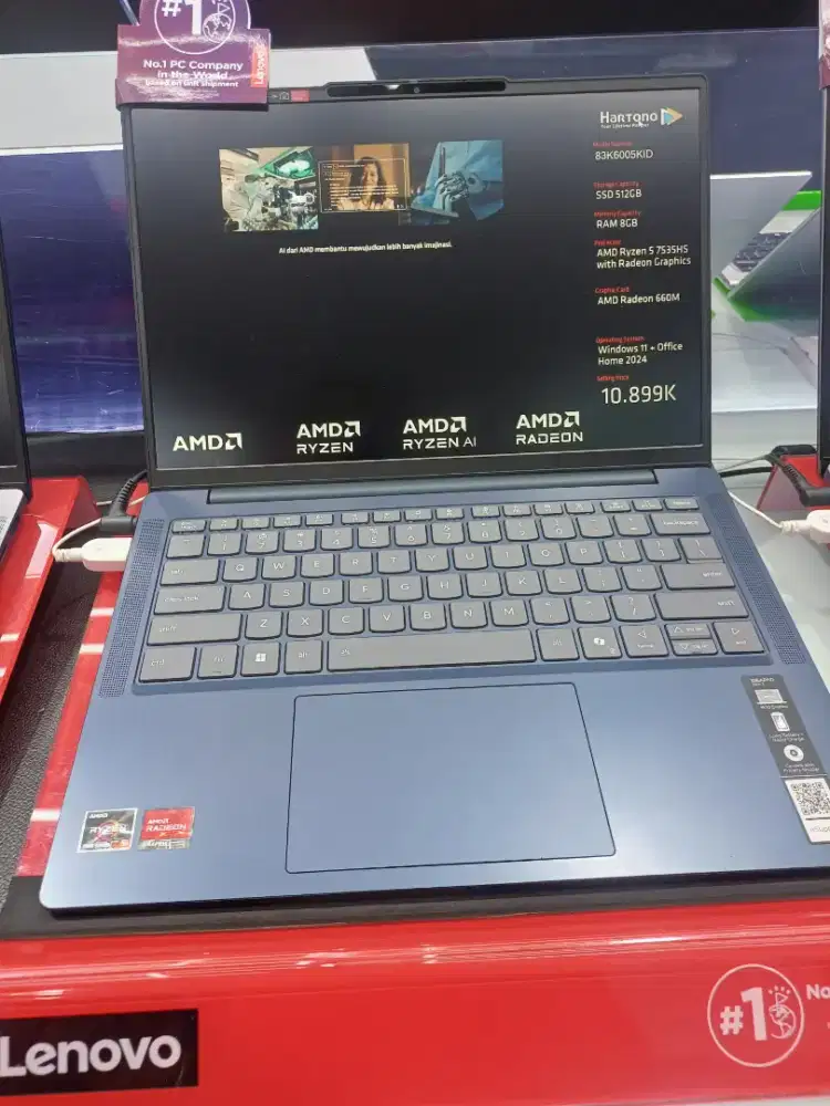 Cicilan tanpa kartu kredit DP 0% Laptop Lenovo AMD Ryzen 5