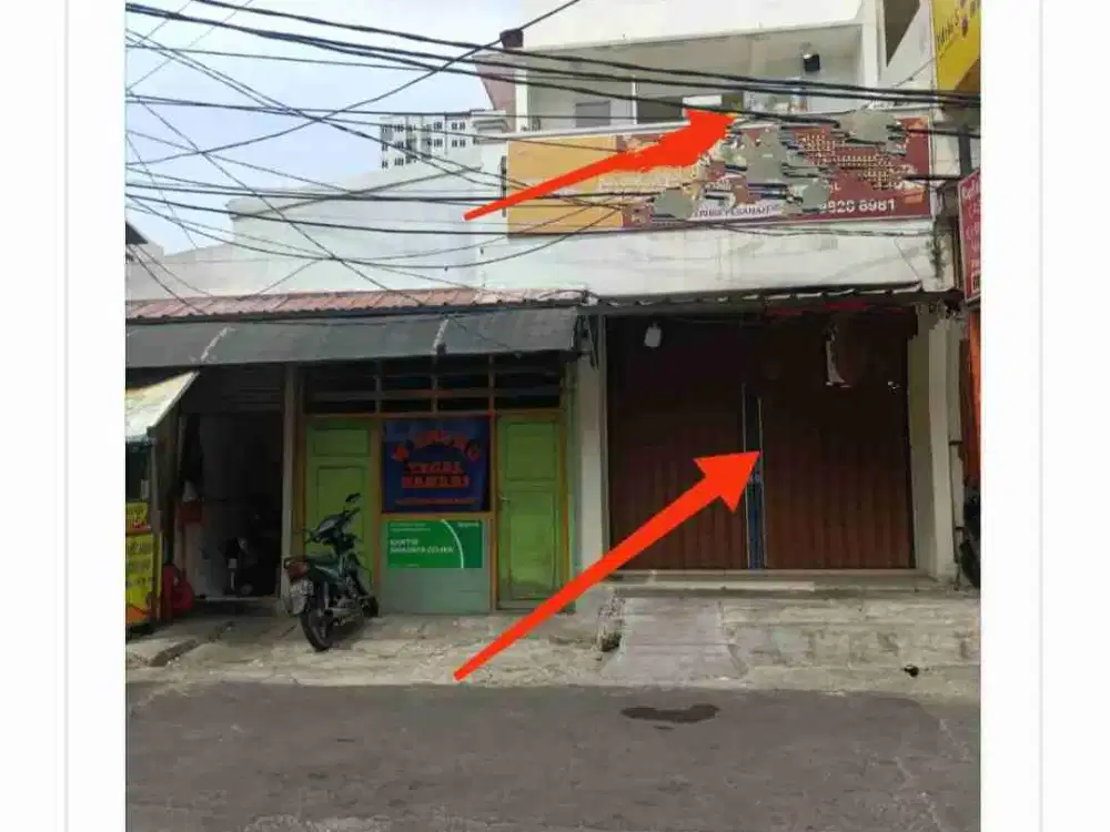 Disewakan ruko siap huni di lingkungan kuliner kelapa gading permai jakut