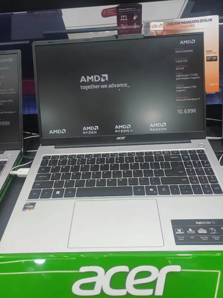Cicilan tanpa kartu kredit DP 0% Laptop Acer
