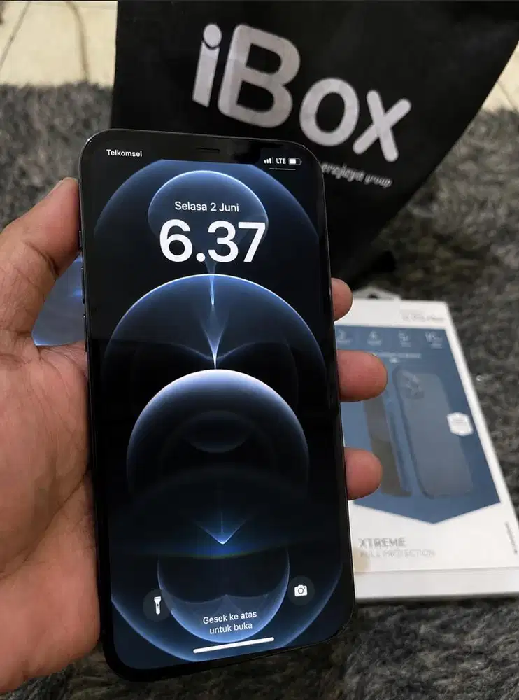 Iphone 12 promax blue 128 ex ibox