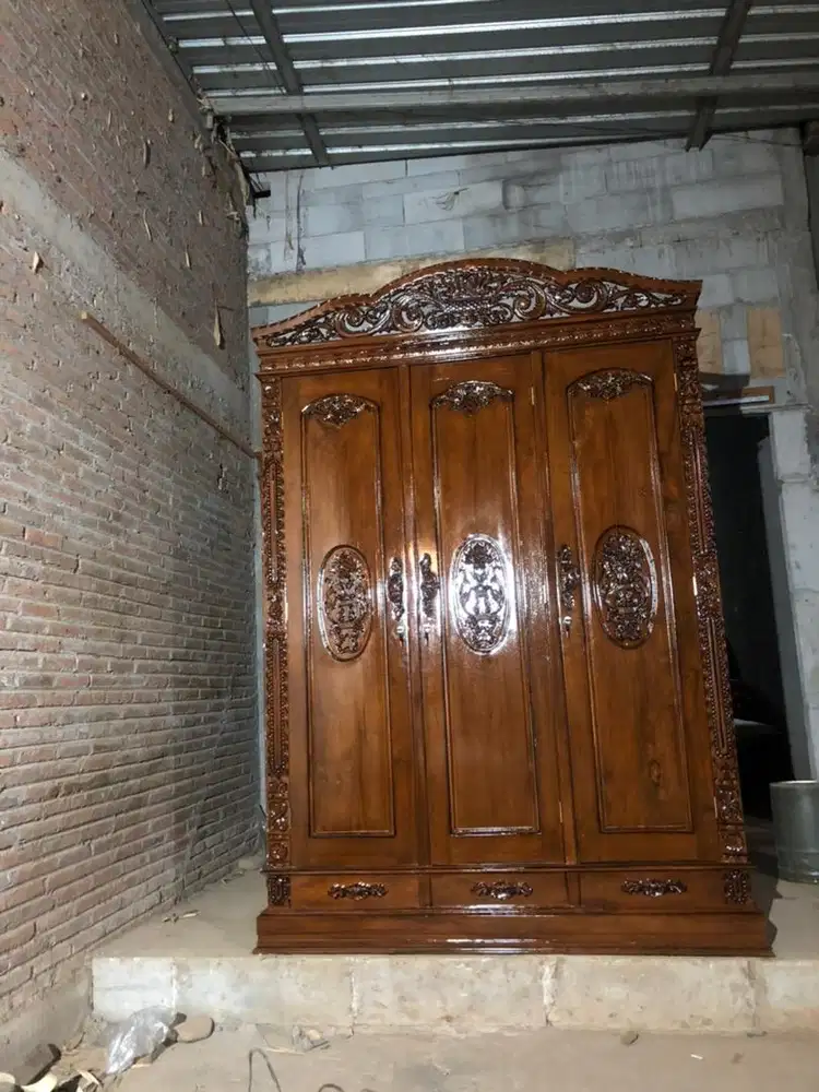 Almari Jati pintu 3