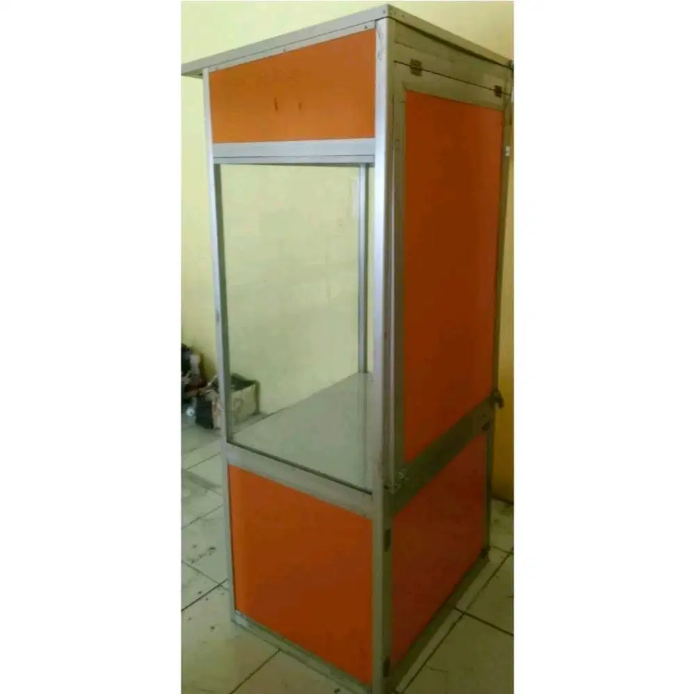 Etalase Minimalis Orange (Second)